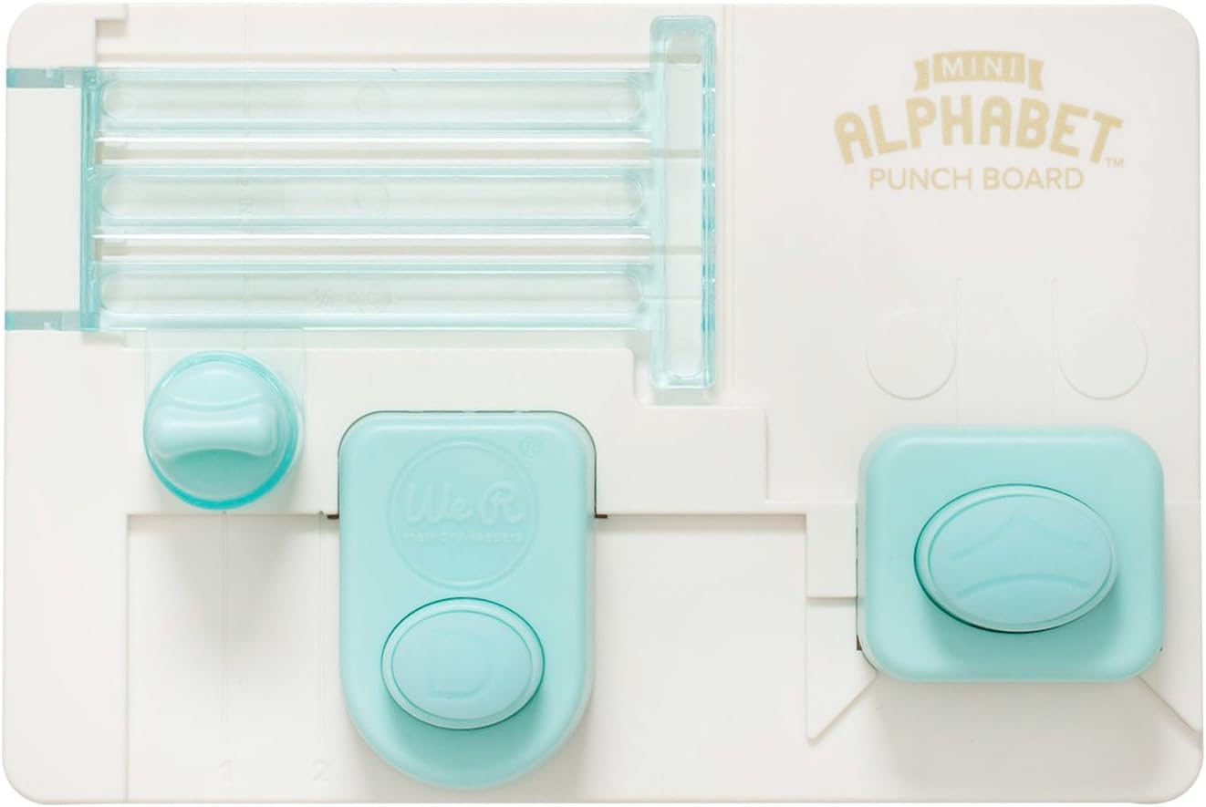 We R Memory Keepers Mini Alphabet Punch Board, Multi-colour, 30 x 25.5 x 6 cm - Image 4