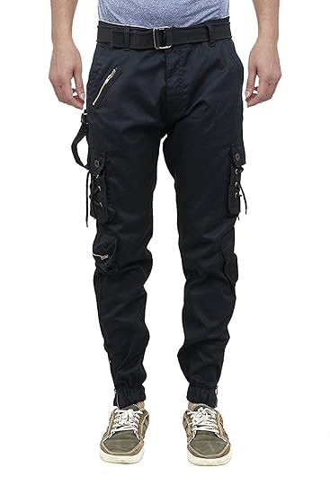 black cargo pants amazon