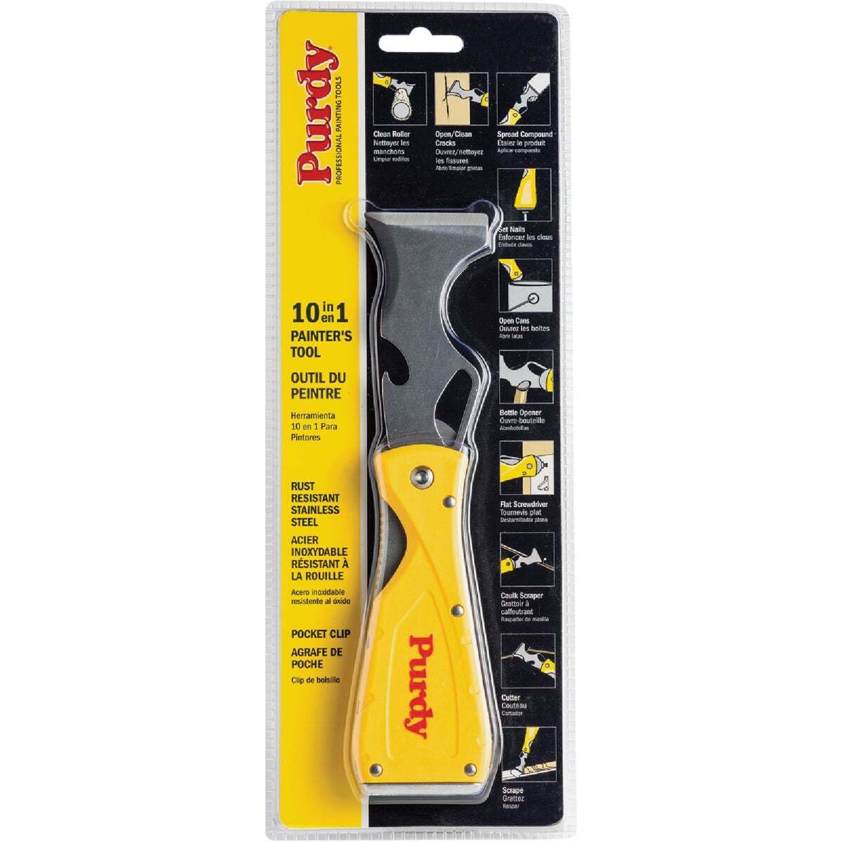 Purdy 10-in-1 Folding Multi-Tool Single Unit