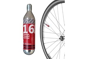 Bike Tire Cartridge - 16g Air Tires Refill Cartridge | bicycle tire repair | portable pump accessory |Portable Threaded Bike 