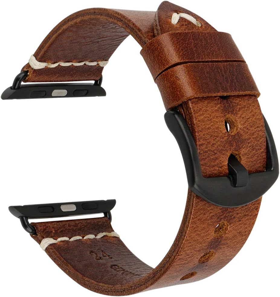 MAIKES Replacement for Apple Watch Band 44mm 40mm 42mm 38mm Watch Straps for iWatch Series 6, Series 5, Series 4,Series 3 2 1 iWatch SE Wristband for Men Women