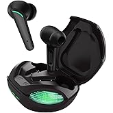 SIMIFLY Wireless Gaming Earbuds with ENC Mic，Bluetooth 5.3 Wireless Headphones, 30ms Low-Latency, Comfort Fit, Stereo Sound for Mobile Gaming, Workouts, Travel, and Daily Use