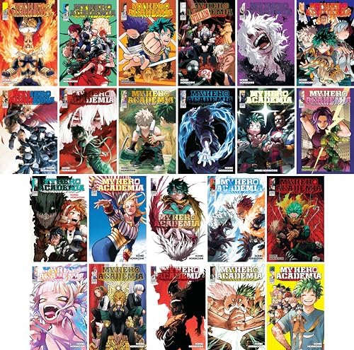 Amazon.com: My Hero Academia Box Set 1: Includes volumes 1-20 with
