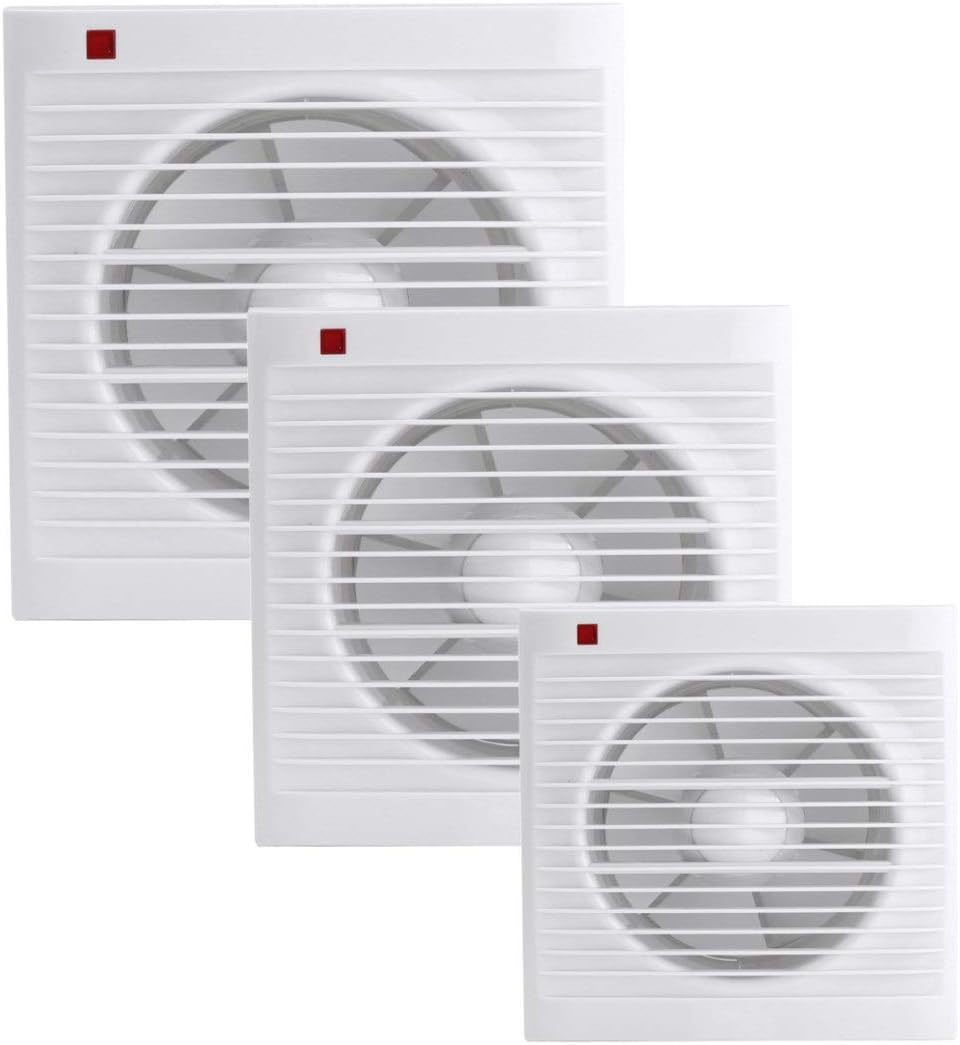 Usha Crisp Air 200mm Sweep Size 300mm Duct Size Exhaust Fan Pearl White Amazon In Home Kitchen