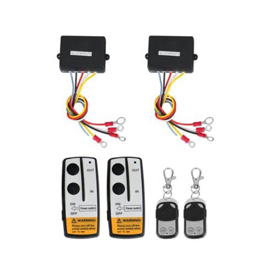 Luwu-Store Wireless Winch Remote Control Kit For Truck Jeep Atv Suv Car 12V Cordless 50Ft