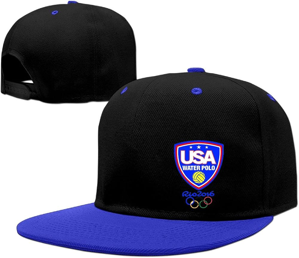 Print Team USA Water Polo Rio Olympics 2016 Adult Male/Female Cotton Baseball Caps Contrast Color Snapback Cap