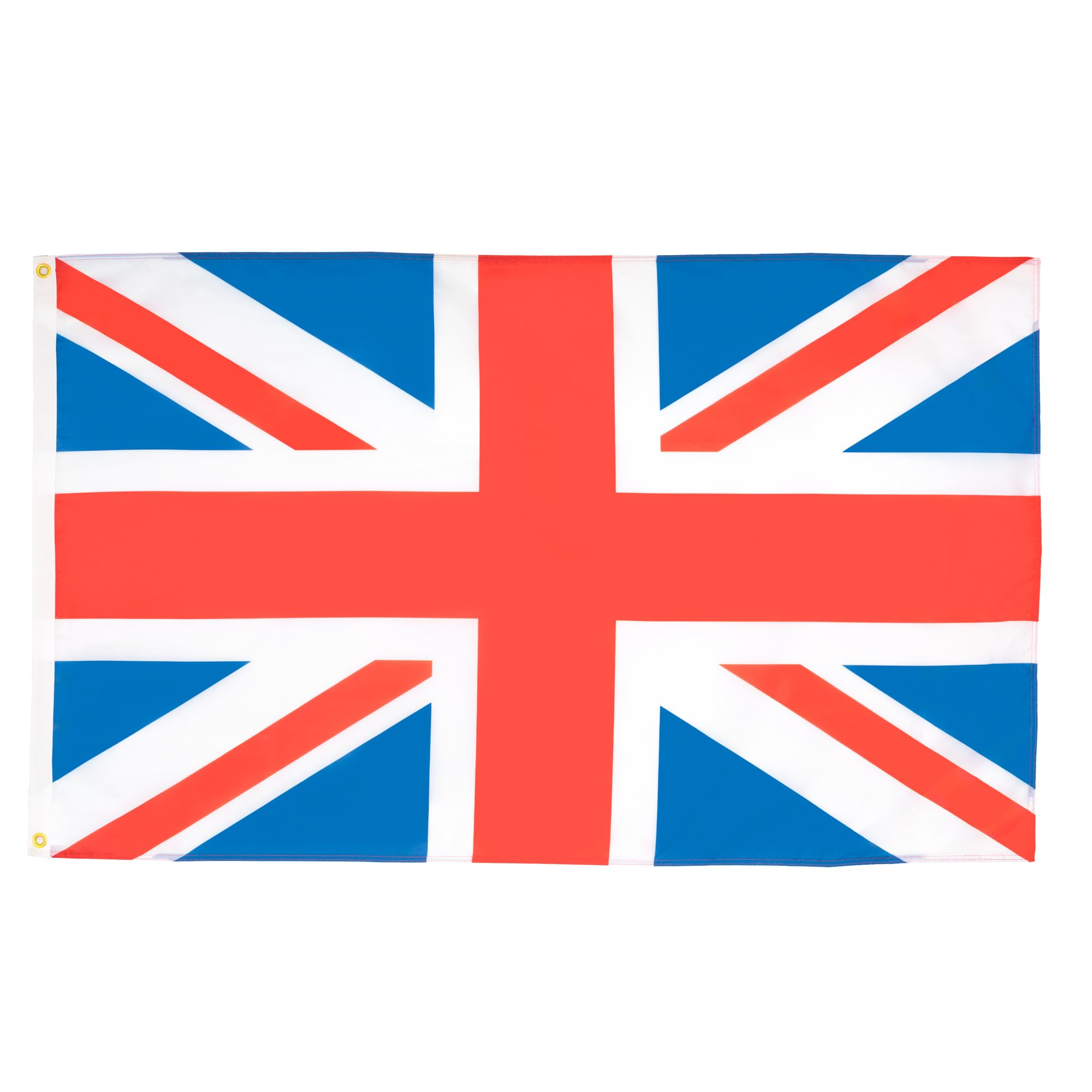 AZ FLAG - United Kingdom Flag - 2x3 Ft - Light Polyester Uk - British - England Banner with Two Brass Eyelets - Fade Resistant - Vivid Colors - 2' x 3' Feet - 90x60 Cm — image 1