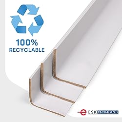 ESK Packaging Cardboard Corners for Packing - 2"W x
