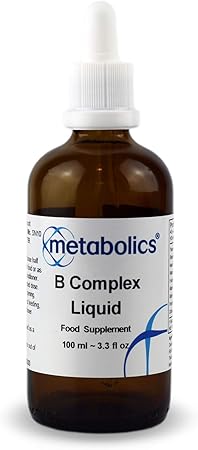 Vitamin B Complex Liquid Drops Contains Vitamin B12 Methylcobalamin Adenosylcobalamin B1 B2 B3 B5 B6 B7 Choline Folate Biotin All From Bio Available Forms Additive Free Amazon Co Uk
