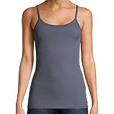 No Boundaries Junior's Slate Grey Rib Cami - Small