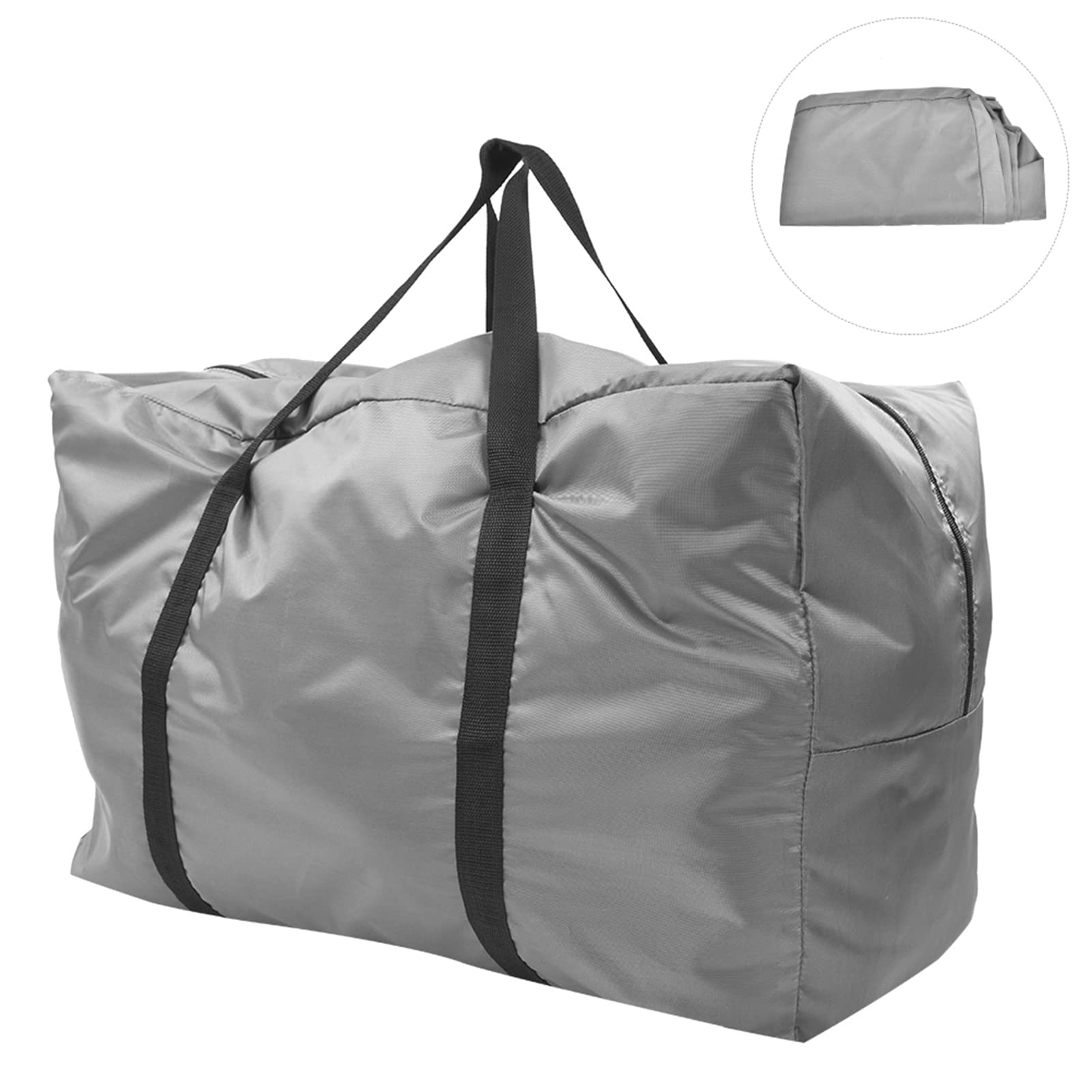 Inflatable Kayak Storage Bag, Durable PVC Carry Bag with Shoulder Strap for Fishing, Camping, Water Sports, Travel