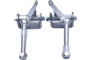 HXGXKBQ Go Kart Spindle and Bracket Set 4.5" X 5/8" - Both Sides