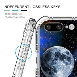 CARLOCA Compatible with iPhone 8 Plus Case,Clear