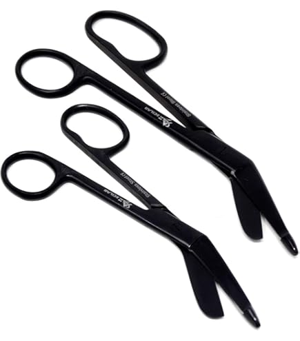 DDP Lister Bandage Scissor 5.5″ – Surgical Quality With Pocket Clip – Emergency Medicine