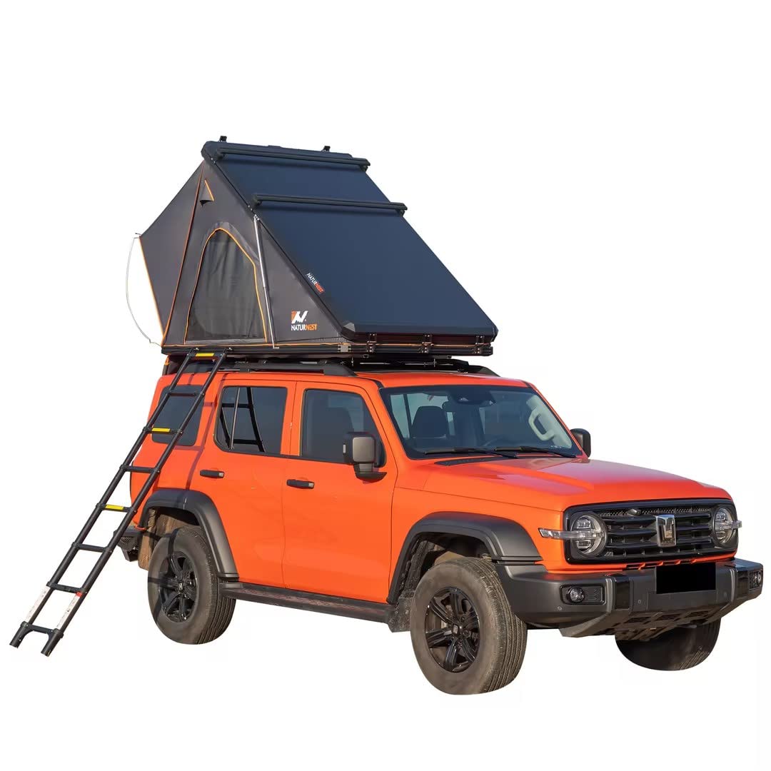 Mua Waterproof Aluminium Triangle Camping SUV Car Rooftop Tent Hard ...