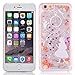 iPhone 6s Case iPhone 6 Case UHIPPO® Alice in Wonderland White Glitter Star Dynamic Liquid Quicksand Back Phone Case Cover for iPhone 6s iPhone 6 4.7 Inch Display