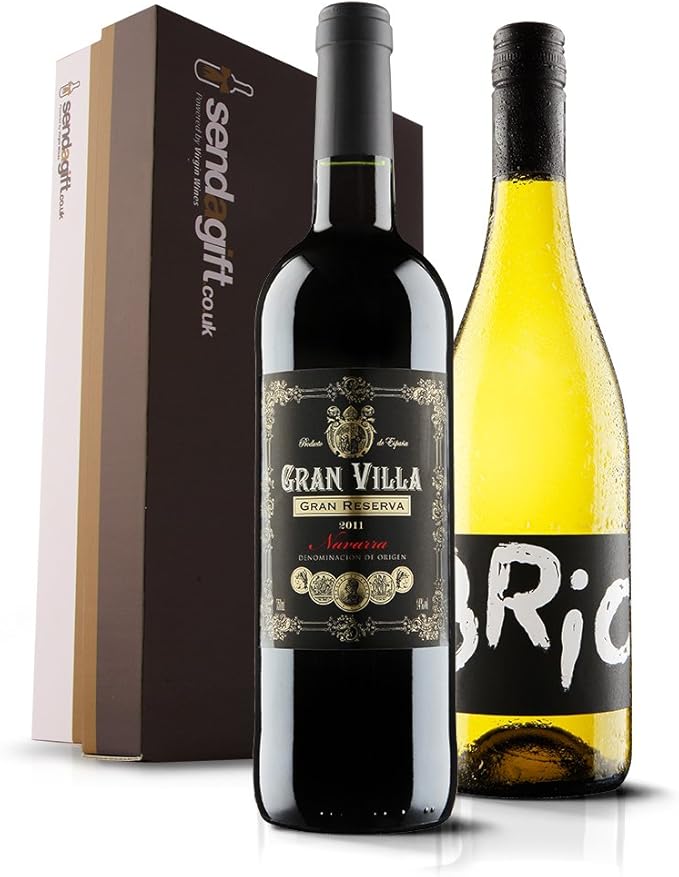 Sendagift by Virgin Wines Classic Wine Duo in Luxury Gift Box (Case
