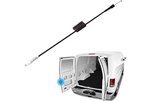 Unikpas Rear Left Side Cargo Door Latch Cable Compatible for Ford E150 E250 E350 E450 Replaces 924-352 8C2Z15431A03A