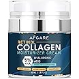 AFCARE Face Cream for Men,Men's Face Moisturizer Cream with Organic Sunflower Seed Oil,Collagen,Hyaluronic Acid,Retinol,Vitamins E,Mens Skin Care Fit Day & Night Moisturizing Anti Wrinkle 1.7 oz
