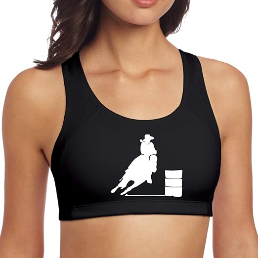 Horse Riding Womens Sports Bra Soft Aerobics Vest Amazon.co.uk Clothing
