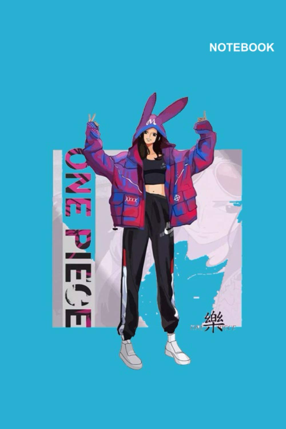 One Piece Family Anime Notebook One Piece Nami Notebook Cover 110 Pages 6 X 9 With Lined Pages Norelia Robinson Amazon Com Books