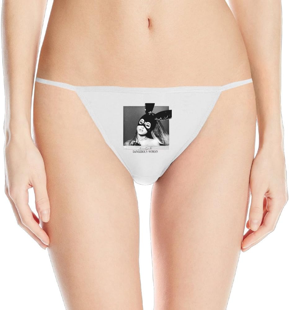 Ariana Grande Dangerous Woman Womens Sexy Style Micro Thong Underwear