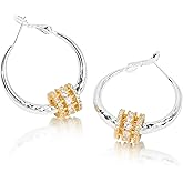 Atzeste Shiny Gold Earrings for Women,14K Gold Plated Butterfly Earrings for Women,14K Real Gold Plated Dainty & Trendy Butterfly Stud Earrings for Fashion Jewelry Gifts