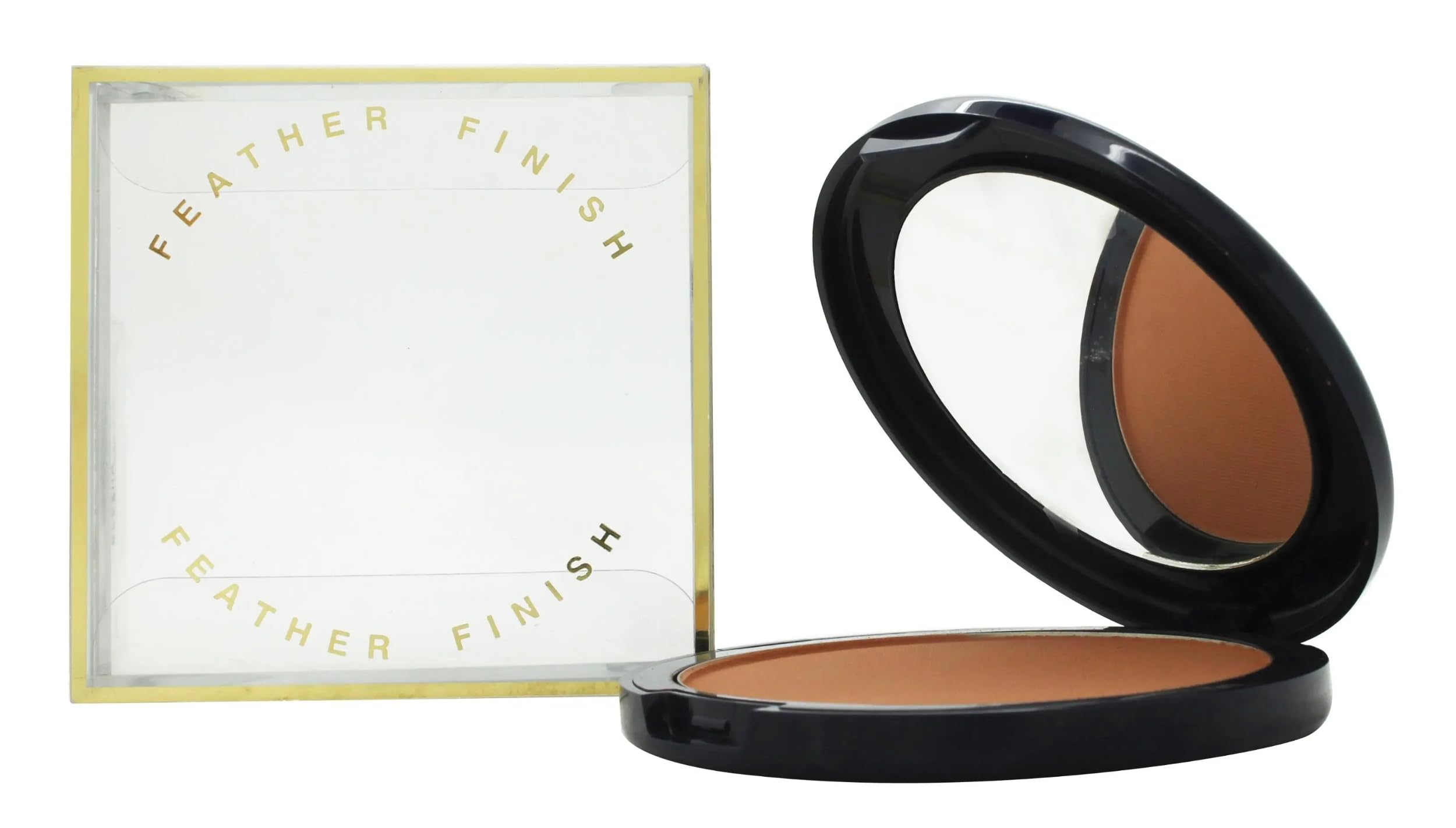 Mayfair Feather Finish Compact 34 Hot Honey Shade Pressed Powder