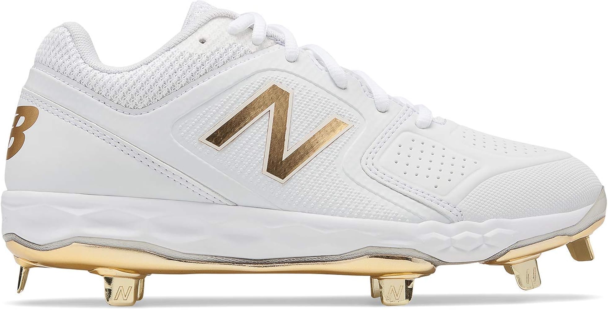 new balance softball cleats gold
