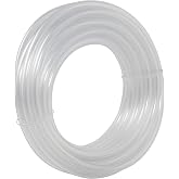Eastman 0.17 Inch ID (1/4 Inch OD) PVC Clear Vinyl Tubing, 20 Foot Length, 98560