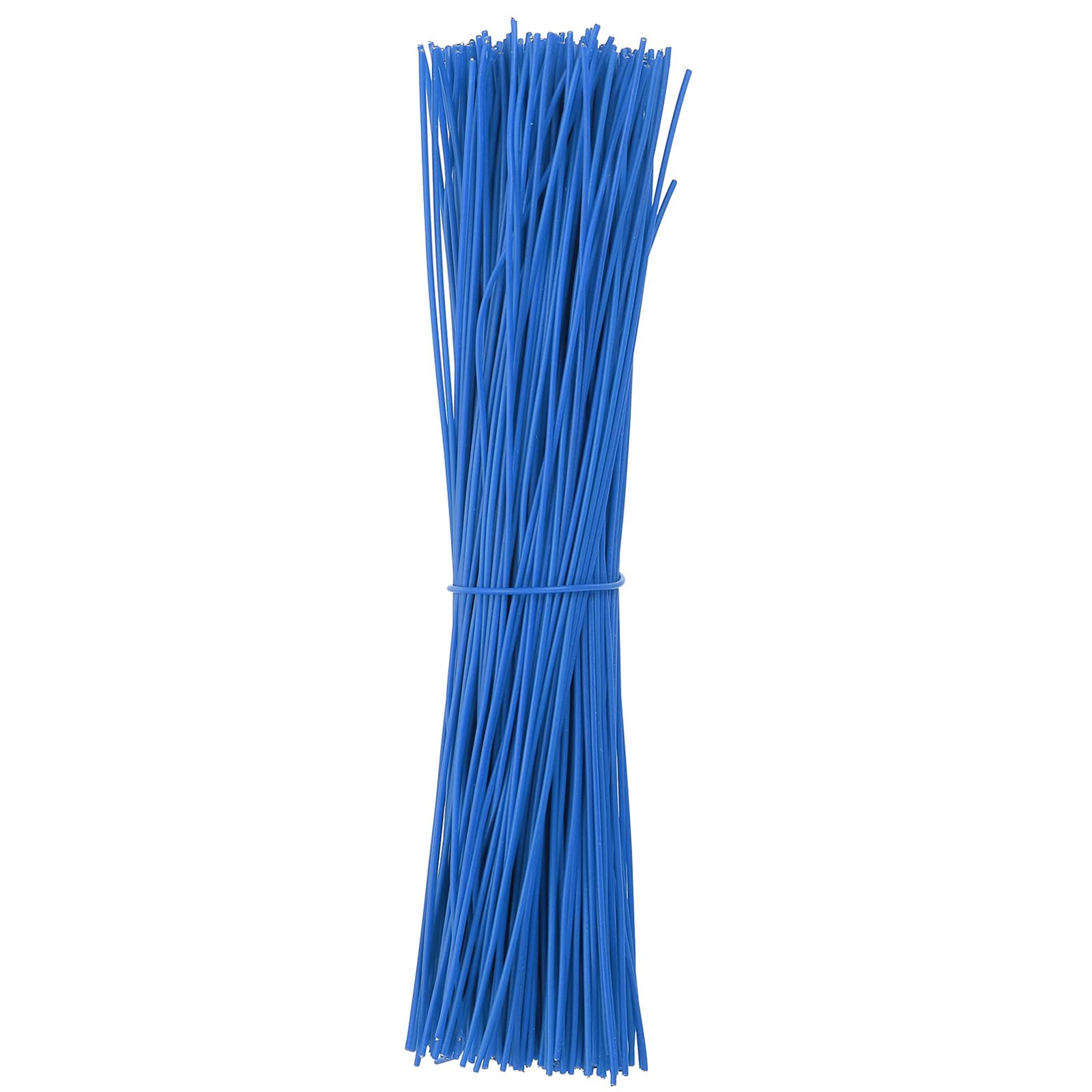 PATIKIL Plastic Twist Ties, 300 Pcs 6 Inch Reusable Cable Ties, 0.04 Inch Wide Bag Coated Ties for Household and Office Use, Blue