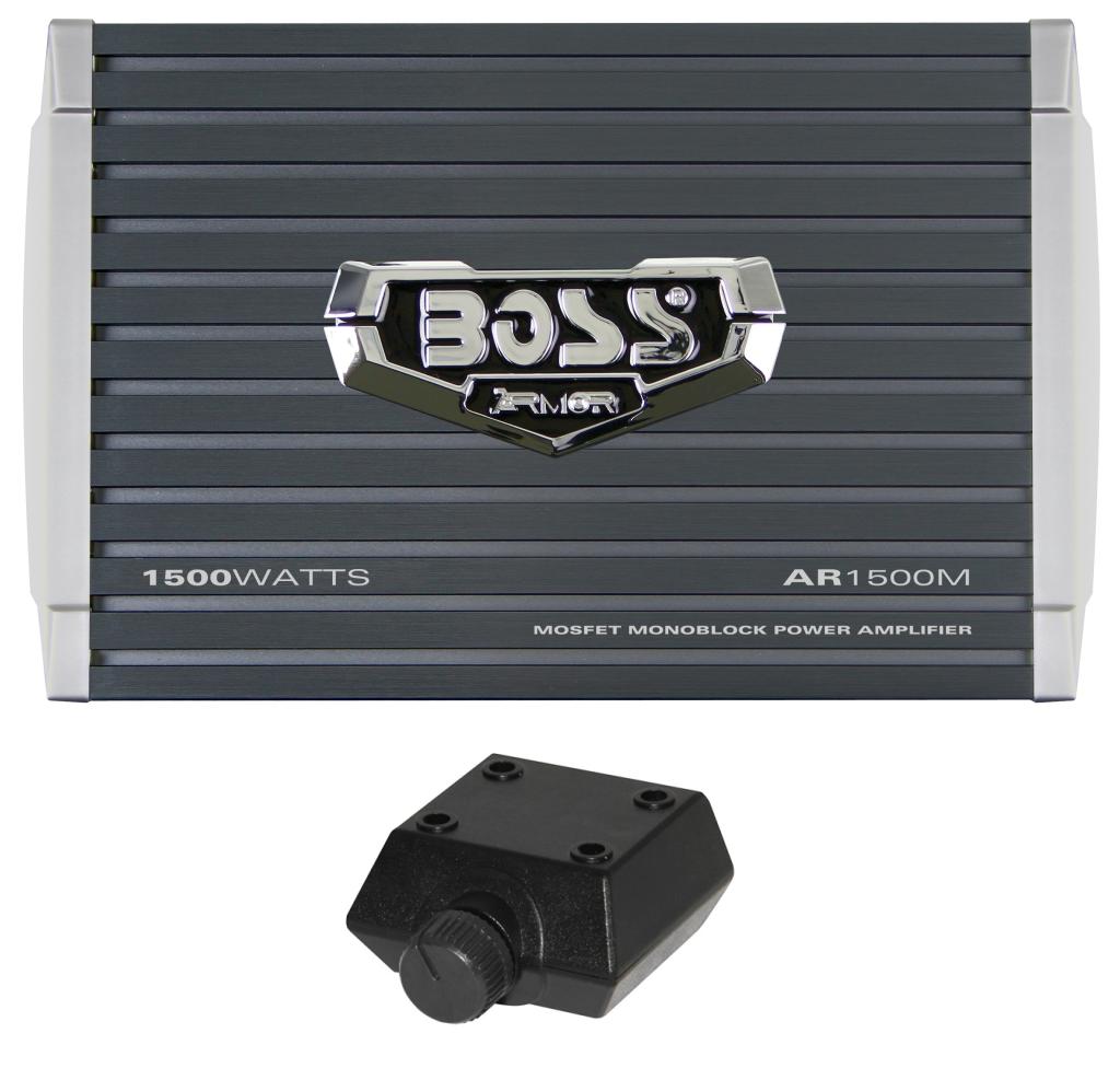 BOSS Audio AR1500M Armor 1500watts Monoblock Class A/B 1 Channel 28