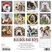 Bulldog Bad Boys 2017 Wall Calendar