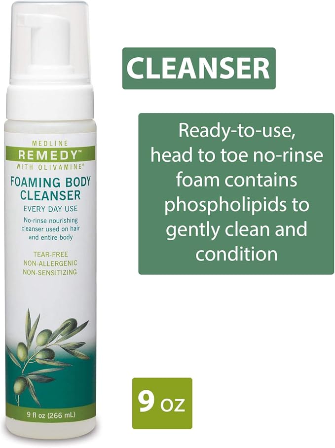 medline remedy foaming body cleanser