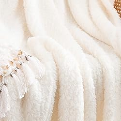Ultra Soft Cozy Sherpa Throw Blanket, Light Weight