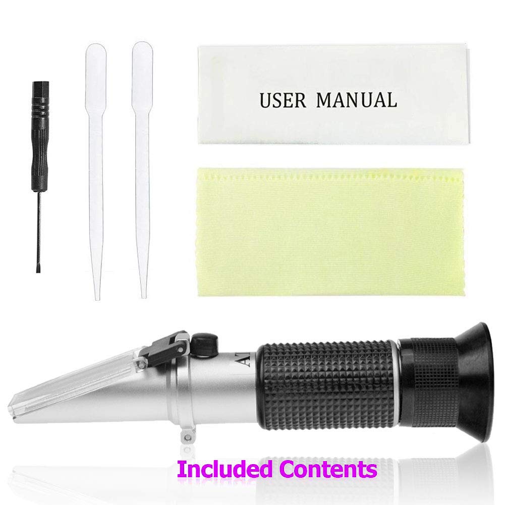 Brix Refractometer with ATC, Brix 032, Hydrometer in Wine Making