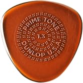 Jim Dunlop Primetone&reg; Semi Round Grip Pick 1.3MM - 3 Pack
