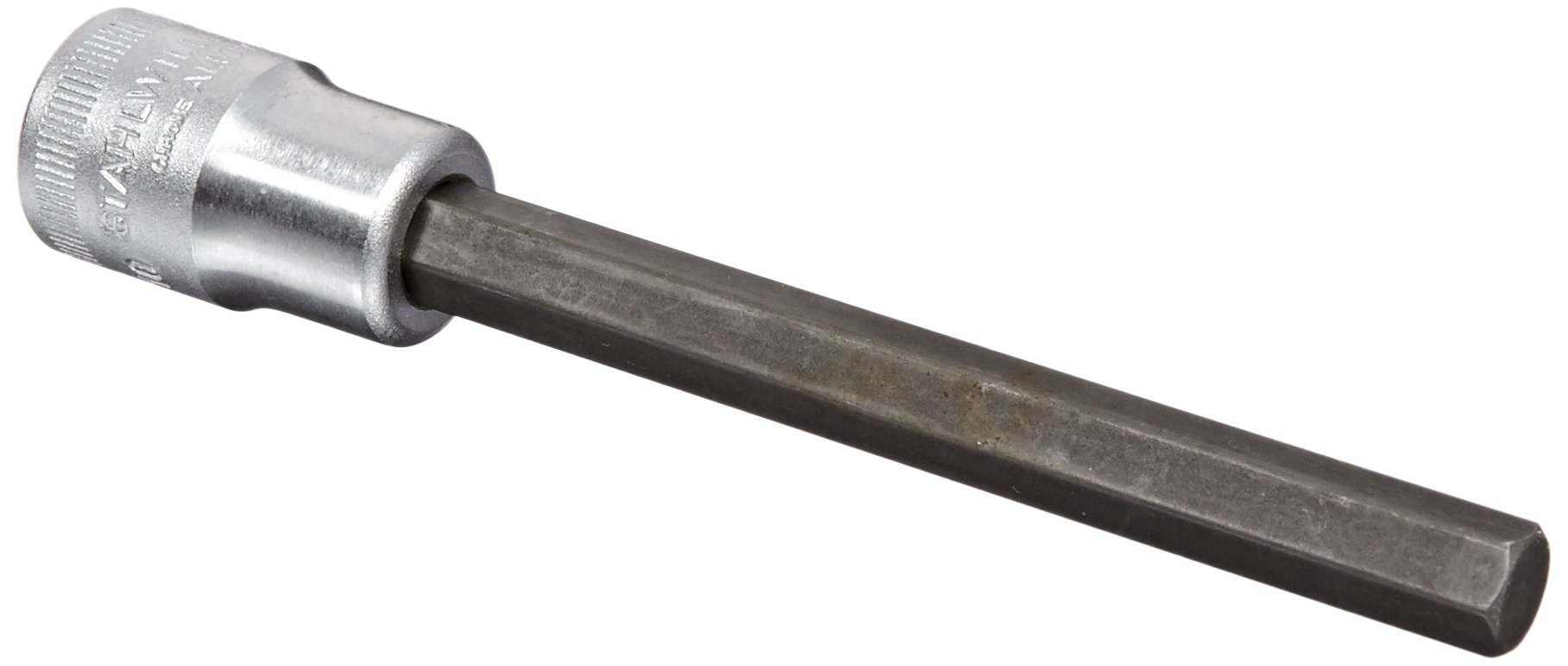 Stahlwille STW105410 1/2in Drive 10 mm Extra Long In-Hexagon Socket - Silver