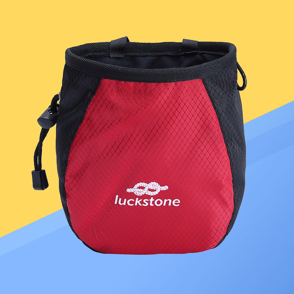 Chalk Bags Sports & Outdoors Rock Climbing Chalk Bag Drawstring Closure