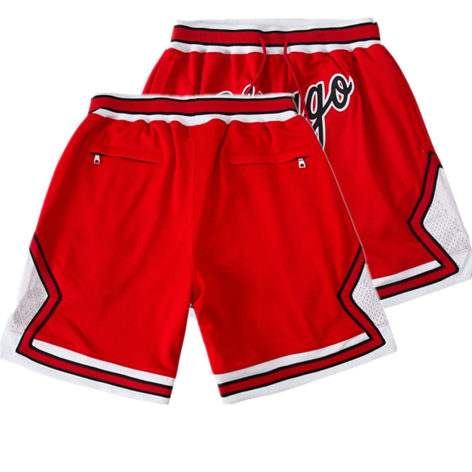 Basketball Shorts for Men with Pockets, Mens Retro
