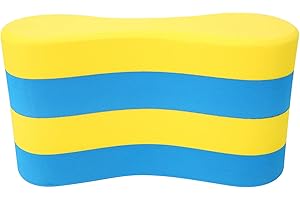 Pull Buoy Leg Float,9.1x5.1in EVA 4-Layer Foam Swim Clip Leg Board, Pool Training Aid Legs and HIPS Support, Core Fitness Str