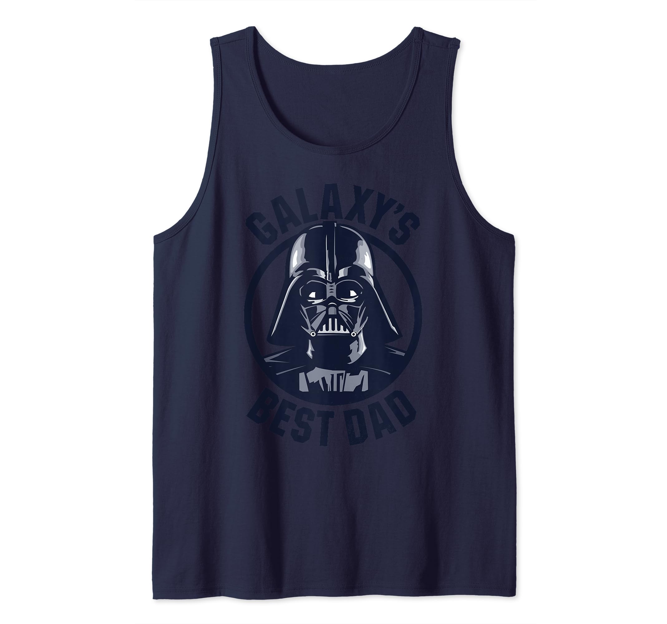 Star Wars Father's Day Vintage Darth Vader Galaxy's Best Dad Tank Top