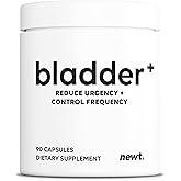 BLADDER PLUS™ Bladder Control Supplements for Frequent Urination Relief, Urinary Urgency & Incontinence – Supports Bladder Function, UTI and Urinary Tract Support Bladder Control Pills | 90 Capsules