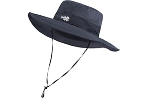Bassdash UPF 50+ Sun Fishing Hat Water Resistant with Detachable Neck Flap Big Size