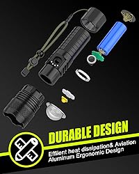 Victoper LED Flashlights, High Powered 1,000,000