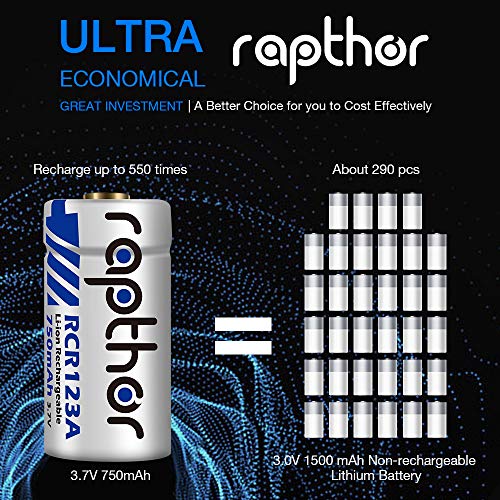 3.7V Li-ion Rechargeable Batteries for Arlo Wireless Security Cameras [750mAh 8pack] (VMC3030/VMK3200/VMS3230/3330/3430/3530) Flashlight Microphone Polaroid [UL Certified] - Thumbnail 4
