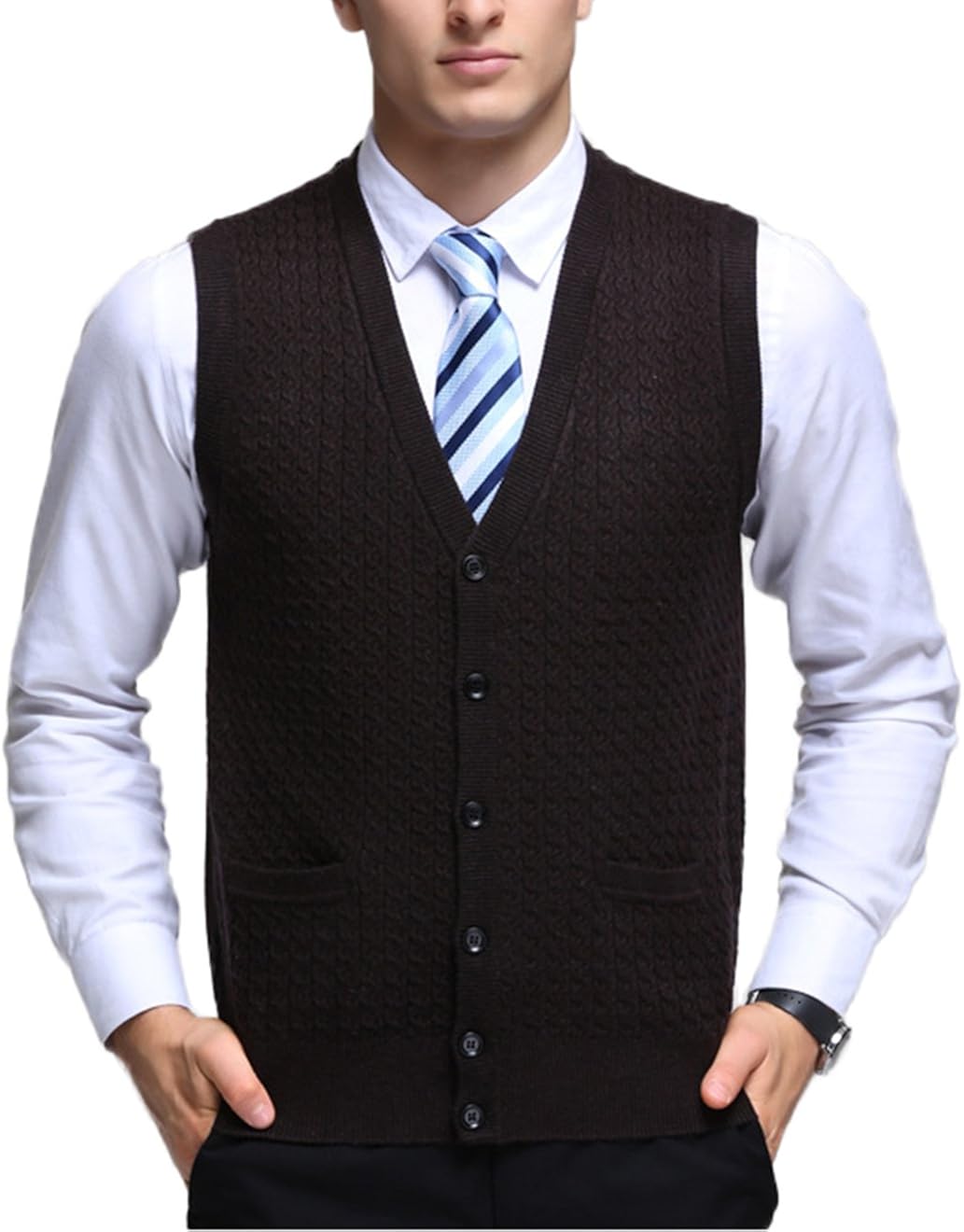 business casual sweater vest