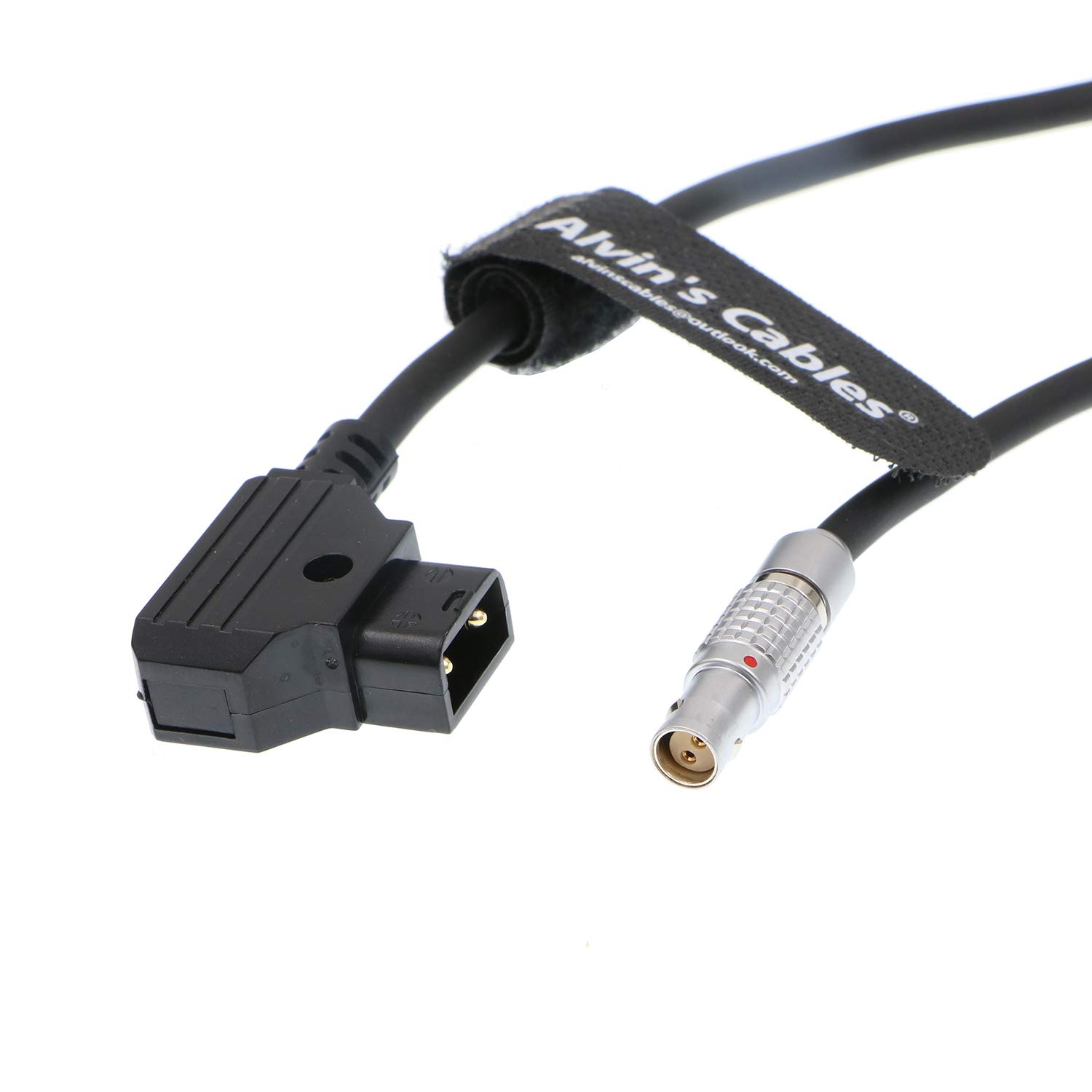Alvin’s Cables 2 Pin Female to D-tap Power Cable for Red Komodo Camera 50CM