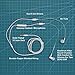 RadiArmor Anti-Radiation Air Tube Headphones with Microphone – EMF Protection for Radiation Free Comfort (White)