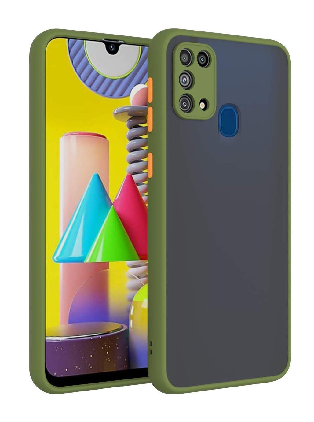 YES2GOOD Back Cover for Samsung Galaxy M31(Polycarbonate;Silicone;TPU